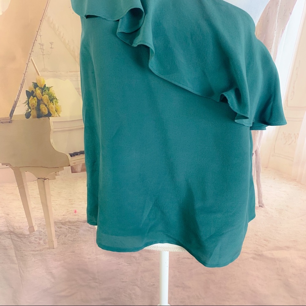 NEW Anthropologie Maeve Ruffle off Shoulder - Picture 4 of 9